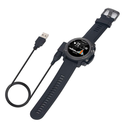 Charger for Fenix 3/Fenix 3 HR/Quatix 3/ Tactix Bravo/ D2 Bravo, Replacement Charging Cable Cord for Garmin Fenix 3 Heart Rate Smart Watch [3.3ft/...