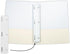 LUXPaper 3 Prong Tang Fastener Strips | Secure Folder Attachment | Three Hole Punched Paper Organizer | White | 5 Qty...