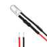 uxcell 3Pcs 5mm Pre Wired LED, Warm White DC9-12V Clear Lens, Light Emitting Diodes...