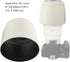 Zyyini Lens Hood, ET-83C ABS White Reversible Camera Lens Shade Digital SLR Camera Lens Sun Shade,for EF 100-400mm f/4.5-5.6L is USM Lens...