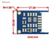 Waveshare BME280 Environmental Sensor, Sensing Environmental Temperature/Humidity/Barometric Pressure, I2C and SPI Interfaces, 3.3V/5V Voltage...