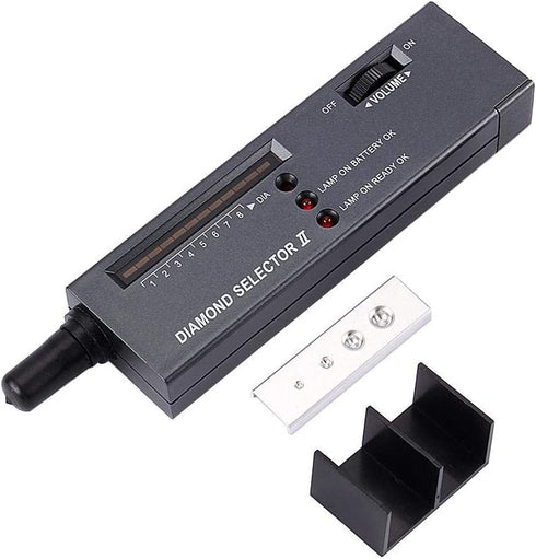 Portable Tester, V2 Detector Tester Selector Illuminated Loupe Jewelry Tool Kit Tester Pen LED Electronic Pen Testers for Simulation Testing...