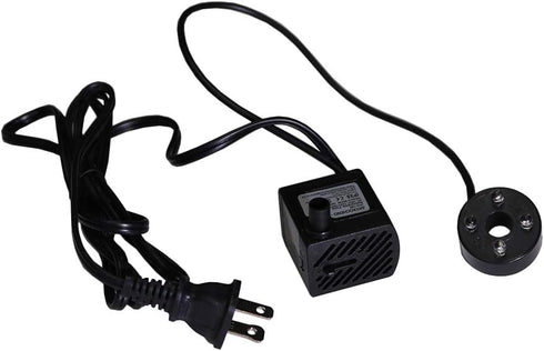 Submersible Water Pump with LED Light for Indoor Tabletop Fountains Aquarium Fish Tank (180L/H 3W)...