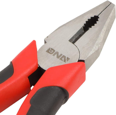 DNA Motoring TOOLS-00058 2 Piece Pliers Set – 6-1/2 inch Hand Tools w/Durable Jaws, Milled Teeth, Hot-Riveted Joint...