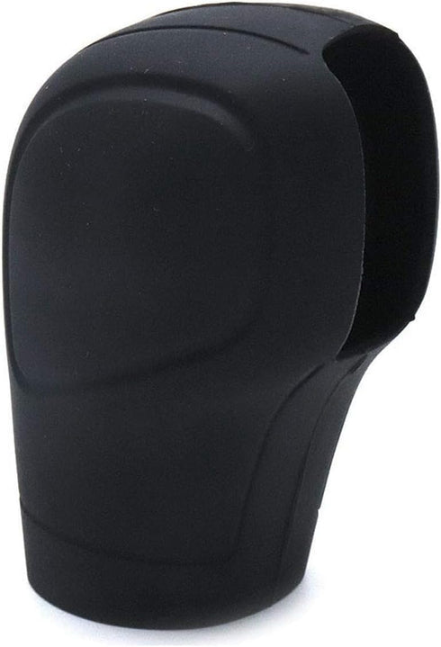 Universal Elastic Silicone Car Automatic Gear Shift Knob Cover Car Shifter Protector, Black...