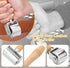 Leather Roller Tool Leather Press Edge Creaser and Smoother Leather Stamping Tools Glue Laminating Roller with Wooden Handle Platen Tool for Handm...