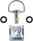 MOTO4U Motorcycle Race Fasteners Quick Release 14mm D-Ring 1/4 Turn Fairing Fastener Clip Style C x10 Sets in sliver color...