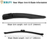 Rear Windshield Wiper Arm Blade Set BB5Z-17526-C for Ford Explorer 2011-2018, for Ford Escape 2013-2017, for Lincoln MKX 2016-2018...