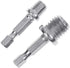 Electric Drill Accessories, 2Pcs Hex Socket Adapter Converter, M10+M14, Woodworking, Impact Power Drill Sockets Adapter Chuck Hex Shank Converter ...