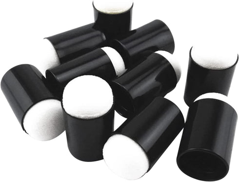 10Pcs Finger Sponge Daubers Set Stamping Drawing Sponge Foam Finger Painting Brush for Ink Chalk DIY Card Stenciling Art Craft Tools...