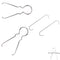 4 Pack Bike Chain Hook Bicycle Chain Repair Tool Kit Joint Removal Hooks Buckle Disassembly Quick Release Link Connection Repairing Tools for Moun...