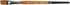 KINGART 6550-1/2 TAKLON WASH Paint Brush, 1/2, Black, Silver, Orange...