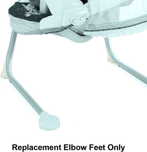Replacement Parts for Fisher-Price Cradle 'n Swing - T4522 ~ Butterfly Model ~ Fits Other Models as Well ~ Replacement Elbow Feet...