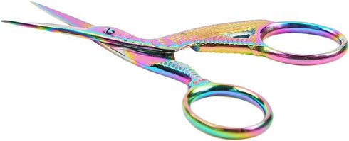 3.5" Titanium Stork Bird Embroidery Scissors Sewing Bird Shaped Dressmaker Shears Scissors for Craft Art Work, Embroidery Needle by ThreadNanny...