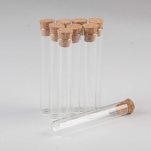 100pcs 5ml Mini Glass Bottles Pendants With Cork Stopper Small Bottle Decoration Crafts Vials Jars Gift DIY Bottles (12x75mm)...