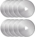 60mm Rotary Cutter Blades - 10 Pack Replacement Blades - Sharper Blades Have Better Cutting Effect, Great for Sewing, Quilting Supplies, Fabric an...