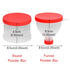 3PCS 200ML Portable Protein Powder Funnel Portable Fill Funnel Gym Partner for Water Bottle Fitness Protein Shaker Bottle Nutrition Storage Contai...
