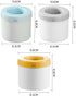 Mini Ice Cubes Maker, Decompress Ice Lattice,Cylinder 3D Silicone Ice Lattice Molding Ice Maker,Holds to 60 Ice Cubes Portable Ice Trays for Freez...