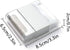 1 Pack Two Head Manual Mini Lint Remover, Portable Hair Ball Trimmer Battery-Free Lint Shaver Sweater Overcoat Laundry Cleaning Tool - White...