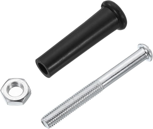 uxcell 1pcs Clamping Handles Screw Knobs Handle M10x15mm Threaded Plastic Metal Revolving Handle Grip...