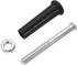 uxcell 1pcs Clamping Handles Screw Knobs Handle M10x15mm Threaded Plastic Metal Revolving Handle Grip...