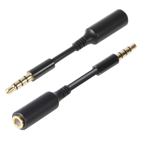 3-Pack AUX Headphone 3.5mm Extension Cable - Male to Female Extender Audio Auxiliary Jack Adapter Wire Cord Plug Connector for iPhone iPod iPad, S...