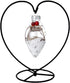 WAJJ Ornament Display Stand Iron Pothook Stand for Hanging Glass Terrarium Creative Decoration for Home Garden Wedding Party Festival (Big Heart-s...