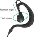 Kenwood Walkie Talkie Earpiece Headset for Baofeng uv-5r uv-9r bf-888s bf-f8hp tk-2202 tk-2402 tk-3402 nx-200 nx-320 Icom Retevis Radio with PU G ...