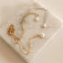 Baroque Silvery Freshwater Pearl Long Pendant Necklace Paperclip Toggle Drop Stainless Steel Necklace For Women...