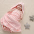 Hooded Baby Bath Towel-Ultra Soft, Absorbent and Hypoallergenic-Baby Bath Towels for Newborn Boy and Girl(Pink Cat, 31.5" x 31.5")...