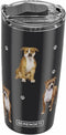 SERENGETI Pitbull 20 Oz. Stainless Steel, Vacuum Insulated Tumbler with Spill Proof Lid - 3D Print - Insulated Travel mug for Hot or Cold Drinks (...