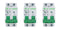 Miniature Circuit Breaker - 3 Pcs 110V/240V MCB DZ47-63 Mini Home Circuit Breaker 2 Pole 16A...