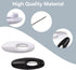 WANDIC Safety Pins, 50 Pcs Black and White Plastic Cover Pins Scarf Safety Pins, Hijab Sari Pins, Brooch Pins, Safety Locking Adult Clothes Diaper...