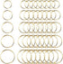 60PCS Earrings Hoop for Jewelry Making DIY Crafts Earring Making Supplies Necklace (60PCS KC Gold)...