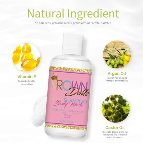 No Tears Infant/Toddler 2 in 1 Shampoo & Body Wash...