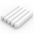5-Pack Stir Bar Set, 50 mm PTFE-Coated Magnetic Stirring Bars White Laboratory Stir Mixer for Stirrers, 5 PK...