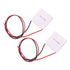 2pcs for TEC1-12706 Heatsink Semiconductor Refrigeration Tablets 6A 12 Volt 60 Watt Thermoelectric Cooler Cooling Peltier Plate Module TEC1-12706....
