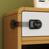 EUDEMON 3 Pack Child Safety Locks, Childproof Strap Locks for Drawers, Fridges, Toilets, Cupboards, Ovens, Cabinets, Multi Use Baby Cabinet Latche...