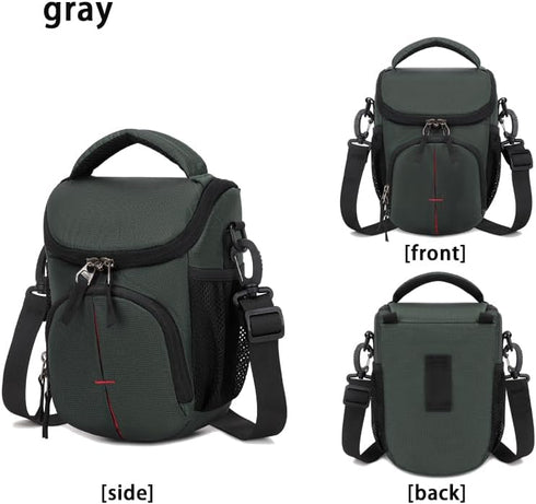 camera-bag Portable Shoulder Bag; Camera Bag; Shockproof and Waterproof Photography Bag;(grey)...