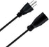3 Prong Extension Cord Black 10A/125V/18AWG NEMA 5-15P to NEMA 5-15R Power Cable Extension,Applicable to PC,Monitor,TV,Electrical Appliances and M...