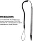 Resistive Stylus Pen, High Sensitivity Precision, Universal Stylus Pen for Touch Screen, Touch Painting Pen with Spring Rope(Silver)...
