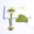 ""GLOW LUX Jade Roller & Gua Sha Facial Tool Set: Boost Radiance and Relaxation with Gentle Massage - Reduce Puffiness, Improve Circulation, and E...