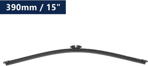 X AUTOHAUX Car 390mm 15'' Rear Windshield Wiper Blade Arm Set for Volvo XC60 T6 2009-2011...