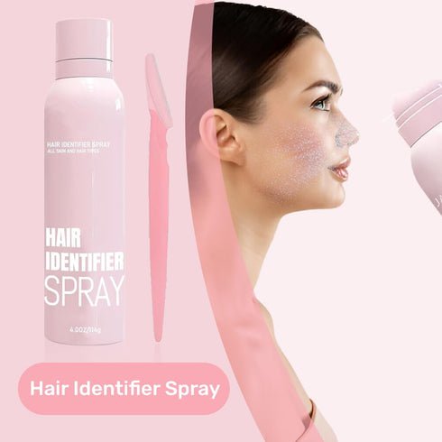 Dermaplaning Tool for Face - Hair Identifier Spray for Face Dermaplaning - 2024 New Hair Identifier Spray for Face Shaving - Moisturizing and Skin...