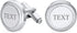 Two Tone Solid Round Bar Executive Cufflinks For Men Shirt Cufflinks Gold Plated Silver Tone Steel Graduation Gift Hinge Bullet Back...
