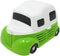 allydrew Cute Portable Mini Vacuum Cleaner for Home and Office, Green Truck...