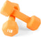 Portzon Weights Dumbbells 10 Colors Options Compatible with Set of 2 Neoprene Dumbbells Set,1-15 LB, Anti-Slip, Anti-roll, Hex Shape...