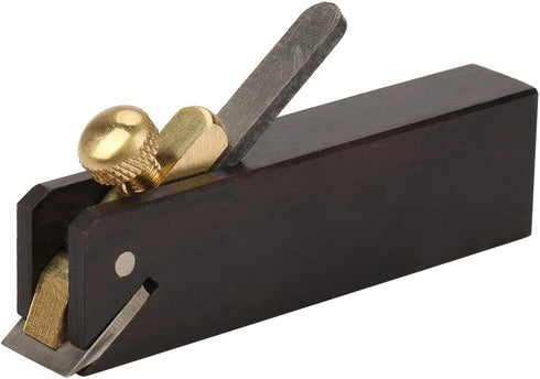Mini Wood Planer, Ebony Woodworking Hand Plane, Mini DIY Cable Line Woodworking Plane Carpenter Wood Cutting Tool...