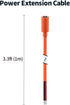Tonton DC7909 8mm Power Pigtails Cable 3.3FT, 12V Female Plug to Bare Wire Open End Repair Cord for Jackery Bluetti Power Bank Station Portable Ge...