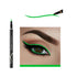 DNM Cat Eye Makeup Waterproof Neon Colorful Liquid Eyeliner Pen Make Up Comestics Long-lasting Black Eye Liner Pencil Makeup Tools (green)...